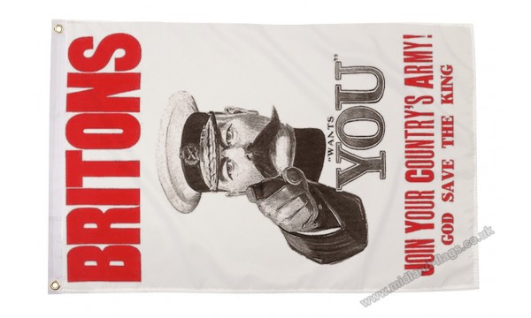 Lord Kitchener Needs You Flag